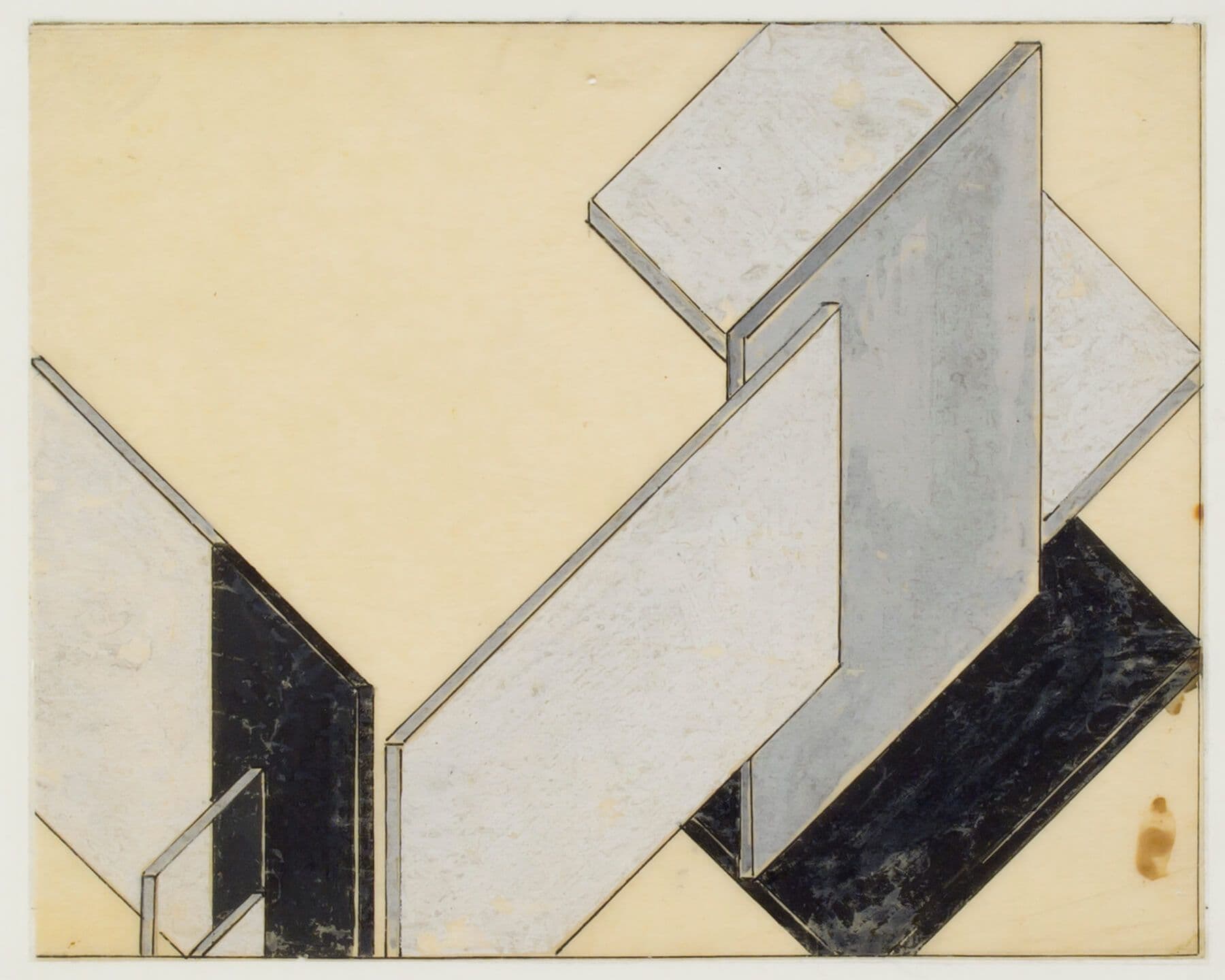 Theo van Doesburg. Contra-constructie, 1923. Collectie Het Nieuwe Instituut 