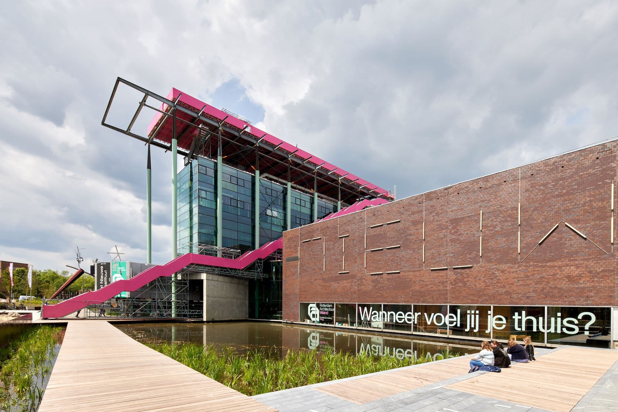 Het Podium op Het Nieuwe Instituut. Foto: Aad Hoogendoorn