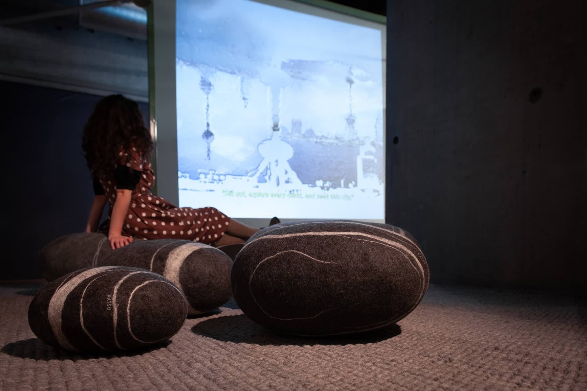 Building the Visual Mind, 2022, Gallery 3 By Donna Verheijden, Het Nieuwe Instituut. Foto: Joost van Ophem. 