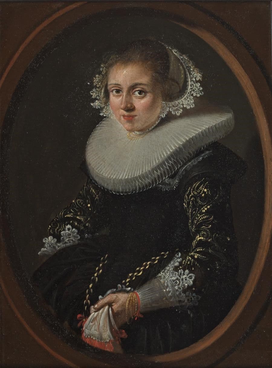 Portrait of a Woman by Dirck Hals, 1620. Museum Boijmans Van Beuningen, Rotterdam. 