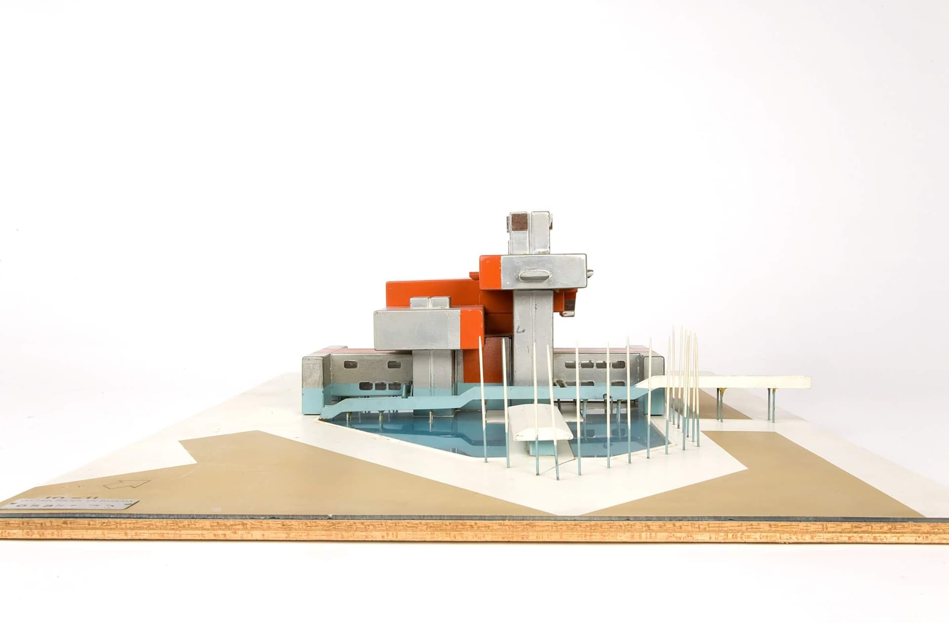 Carel Weeber and Jaap Bakema. Dutch Pavilion Expo 70 in Osaka, Japan, 1970. Presentation model of the final design. Collection Het Nieuwe Instituut, MAQV 576 