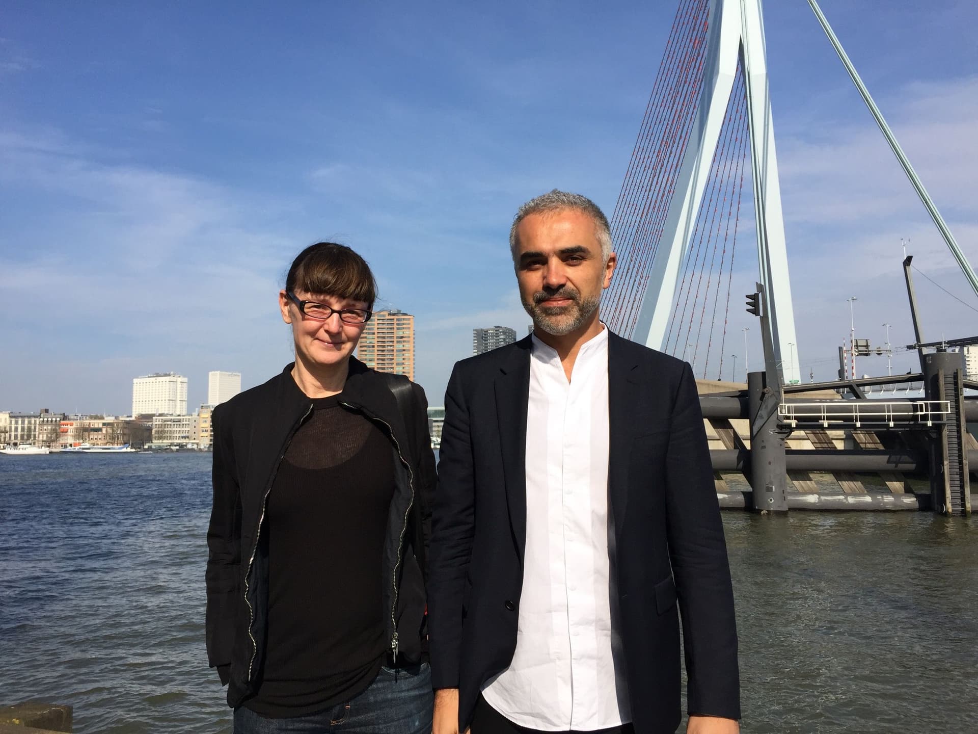 Felicity D. Scott met Adrian Lahoud (Hoofd van School of Architecture aan de Royal College of Art in London) 