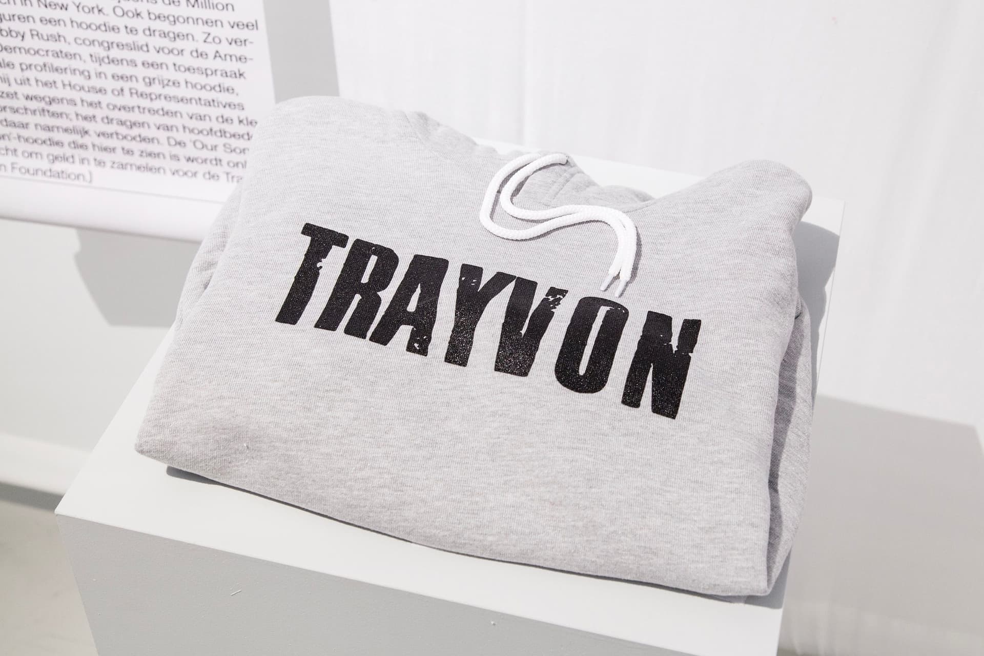 Our Son Trayvon Hoodie. LIBERATED PEOPLE. Foto: Franziska Mueller Schmidt.