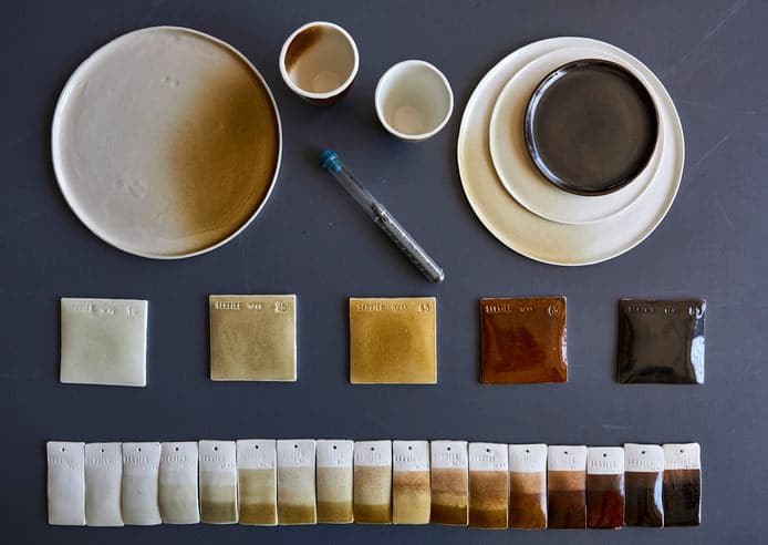 Iris de Kievith & Annemarie Piscaer, serVies. 