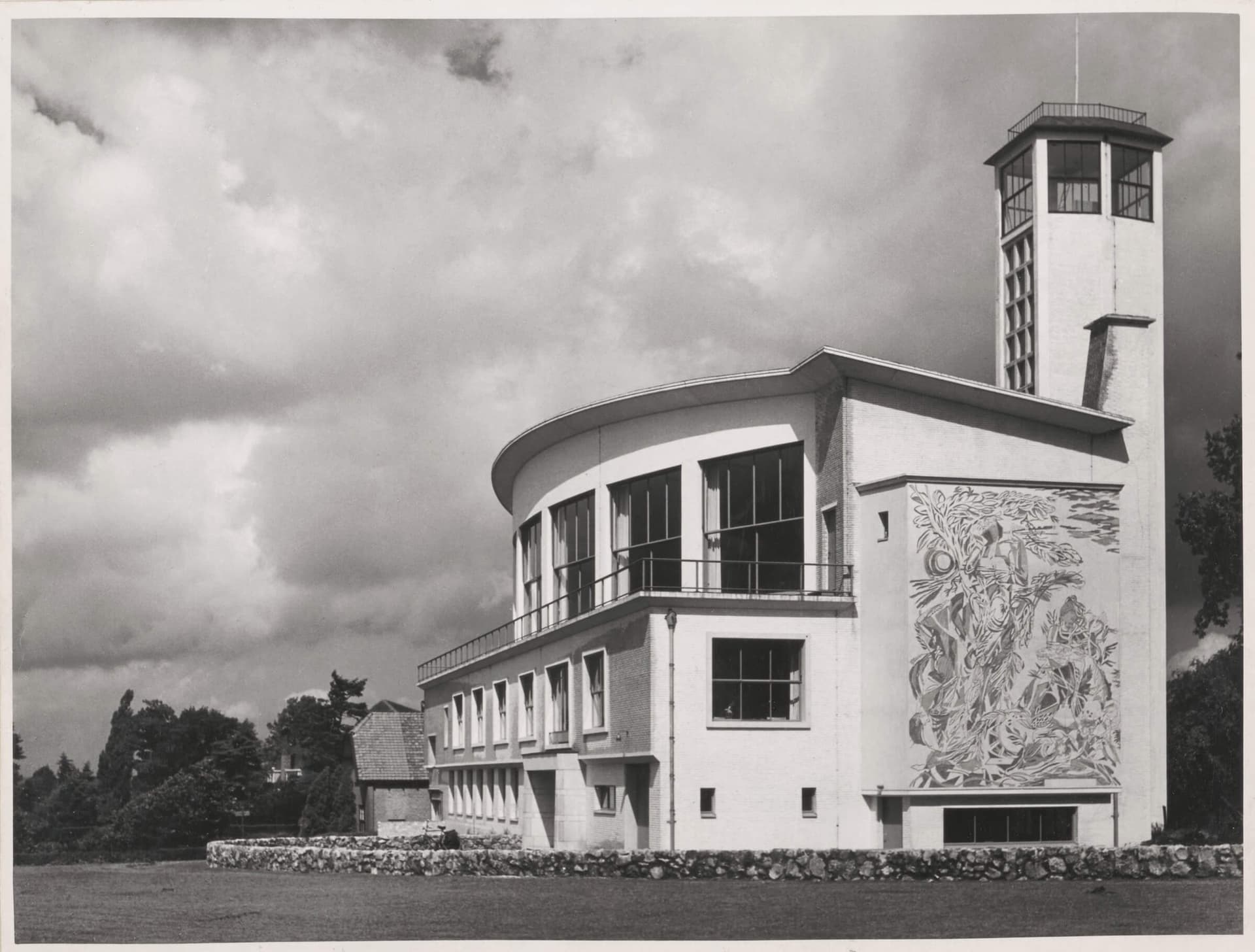 F.E. Röntgen. Faculteit voor Geodesie, Wageningen, 1953. Collectie Het Nieuwe Instituut, BNAR f419. Foto Fotografische bedrijfsreclame, A.J.H. v.d. Poll Baarn. 