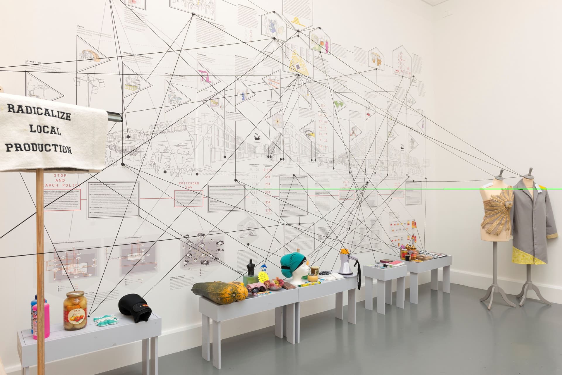 Radicalizing the Local, a network of interventions, Museum of Arte Útil - Van Abbemuseum 