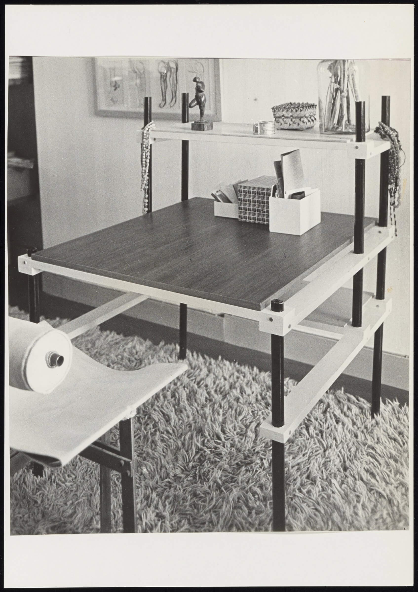 E. Jelles. Wooden furniture. 1950-1990. Furniture for children. Collection Het Nieuwe Instituut, JELL 1589 