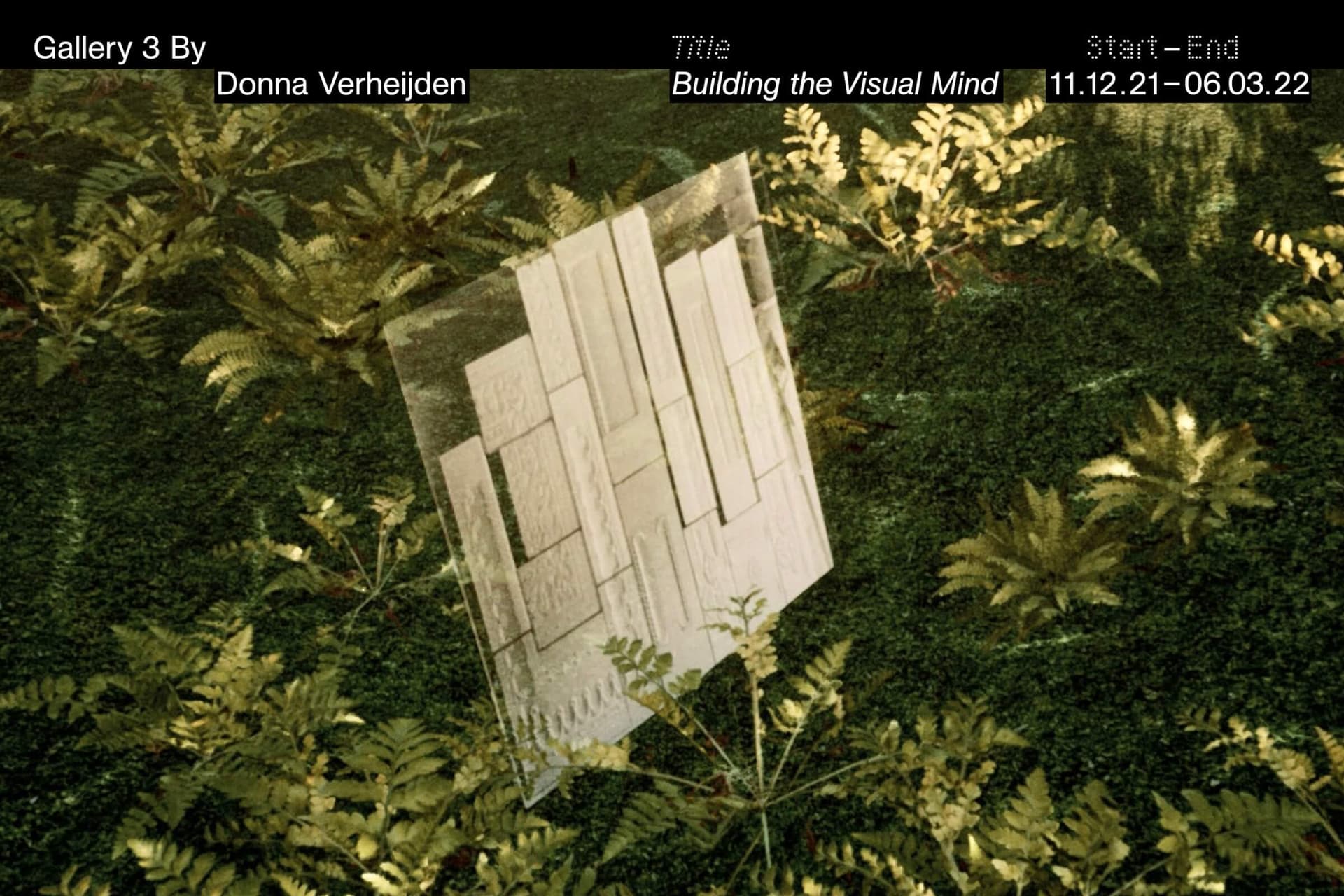 Filmstill Building the Visual Mind, Donna Verheijden [2021],  (bewerkte afbeelding: glasnegatief, Bureau Cuypers, Collectie Het Nieuwe Instituut) 