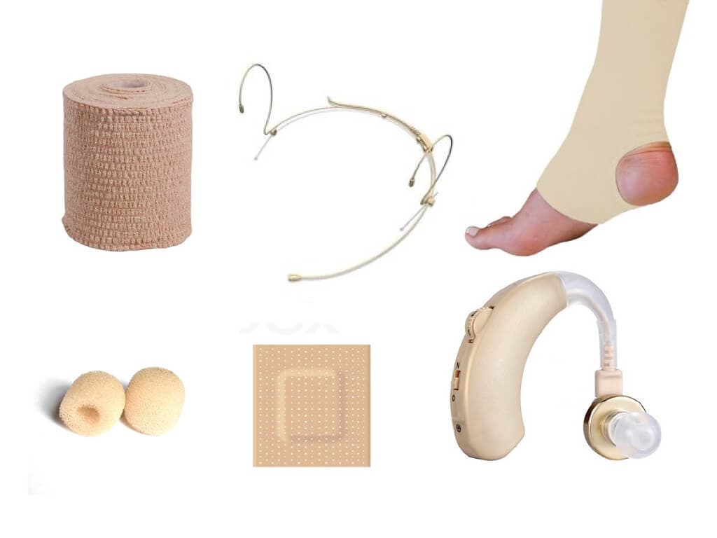 'Skin-coloured' objects 