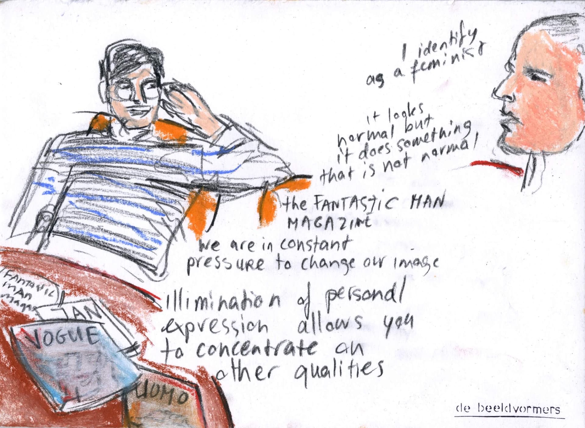 Thursday Night with Jack Self. Visual report by De Beeldvormers 