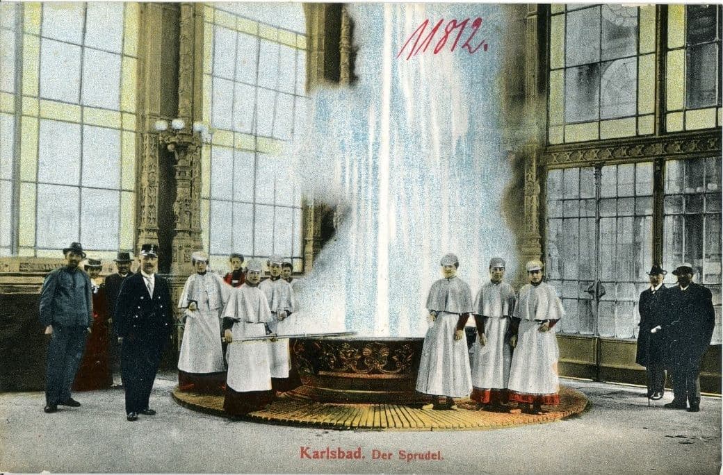 Karlovy Vary (Karslbad), Czech Republic. Credit: Brück & Sohn Kunstverlag Meißen