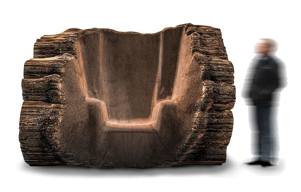 Maarten Baas, The Tree Trunk Chair 