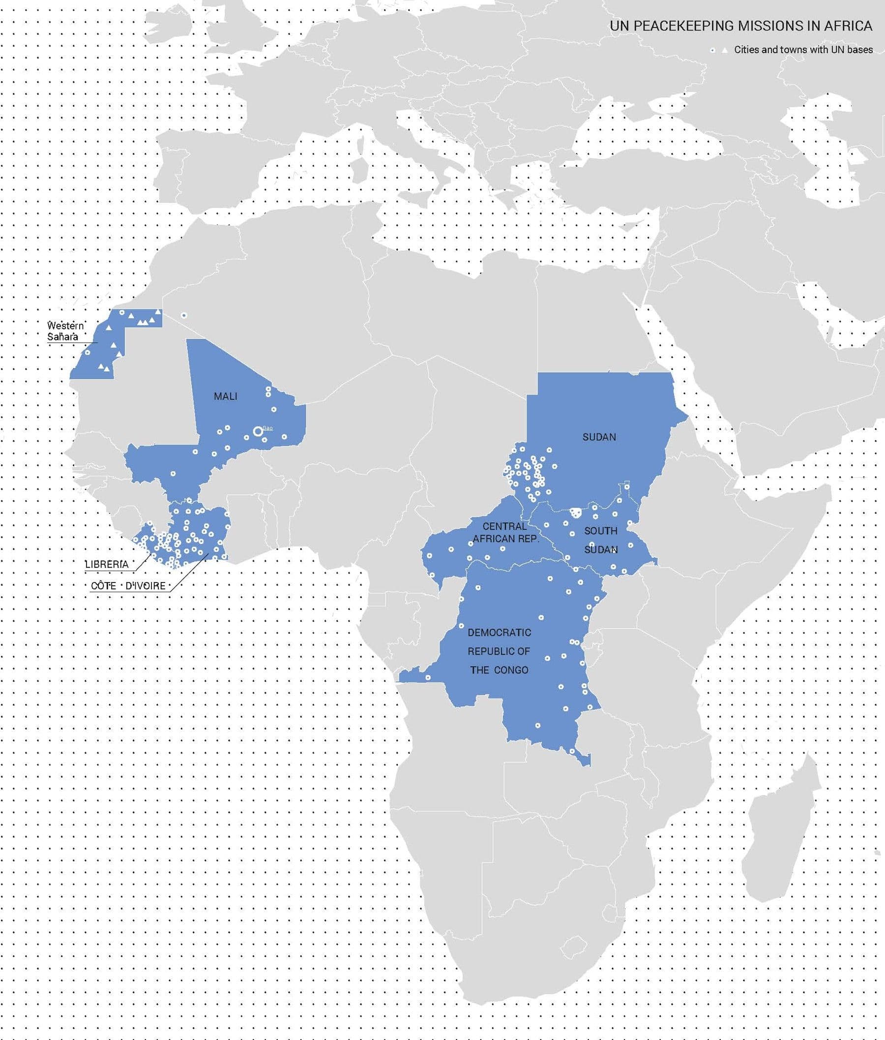 Vredesmissies in Africa