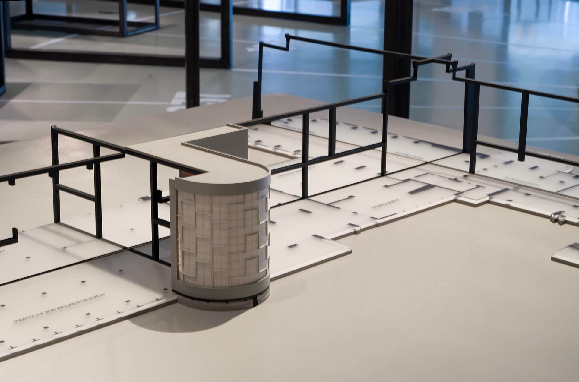 Tentoonstellingsmaquette AMO, naar ontwerp van H. Th. Wijdeveld. Nederlands paviljoen Antwerpen 1930. Foto Petra van der Ree 