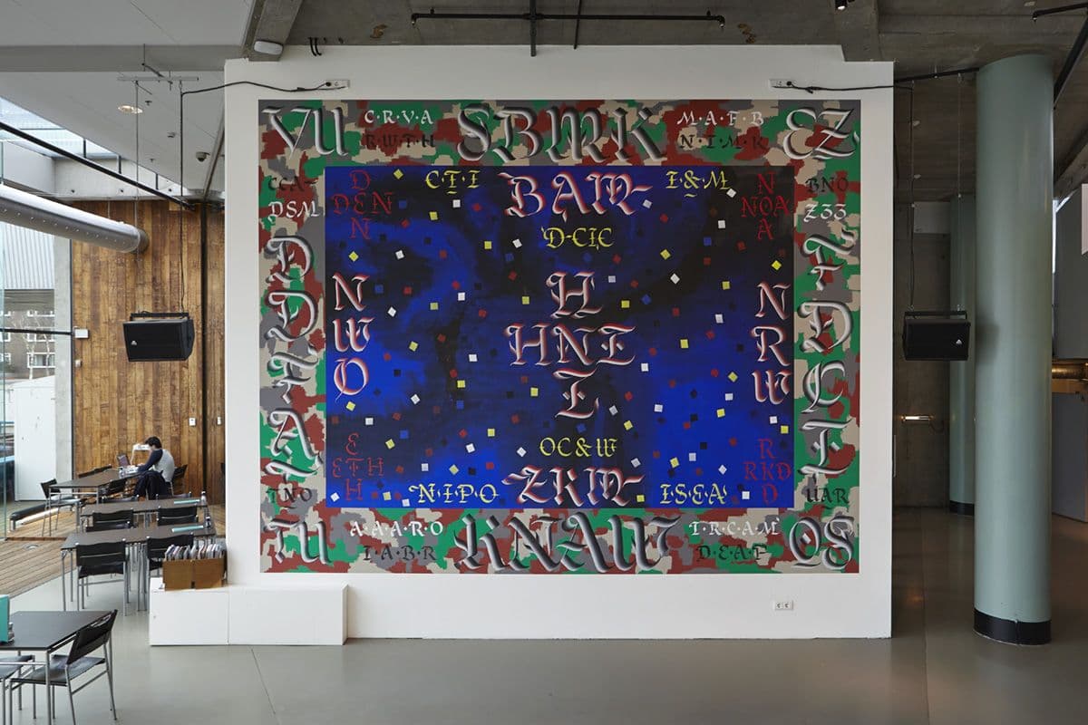  Job Wouters. Muurschildering #3. Foto Corriette Schoenaerts 