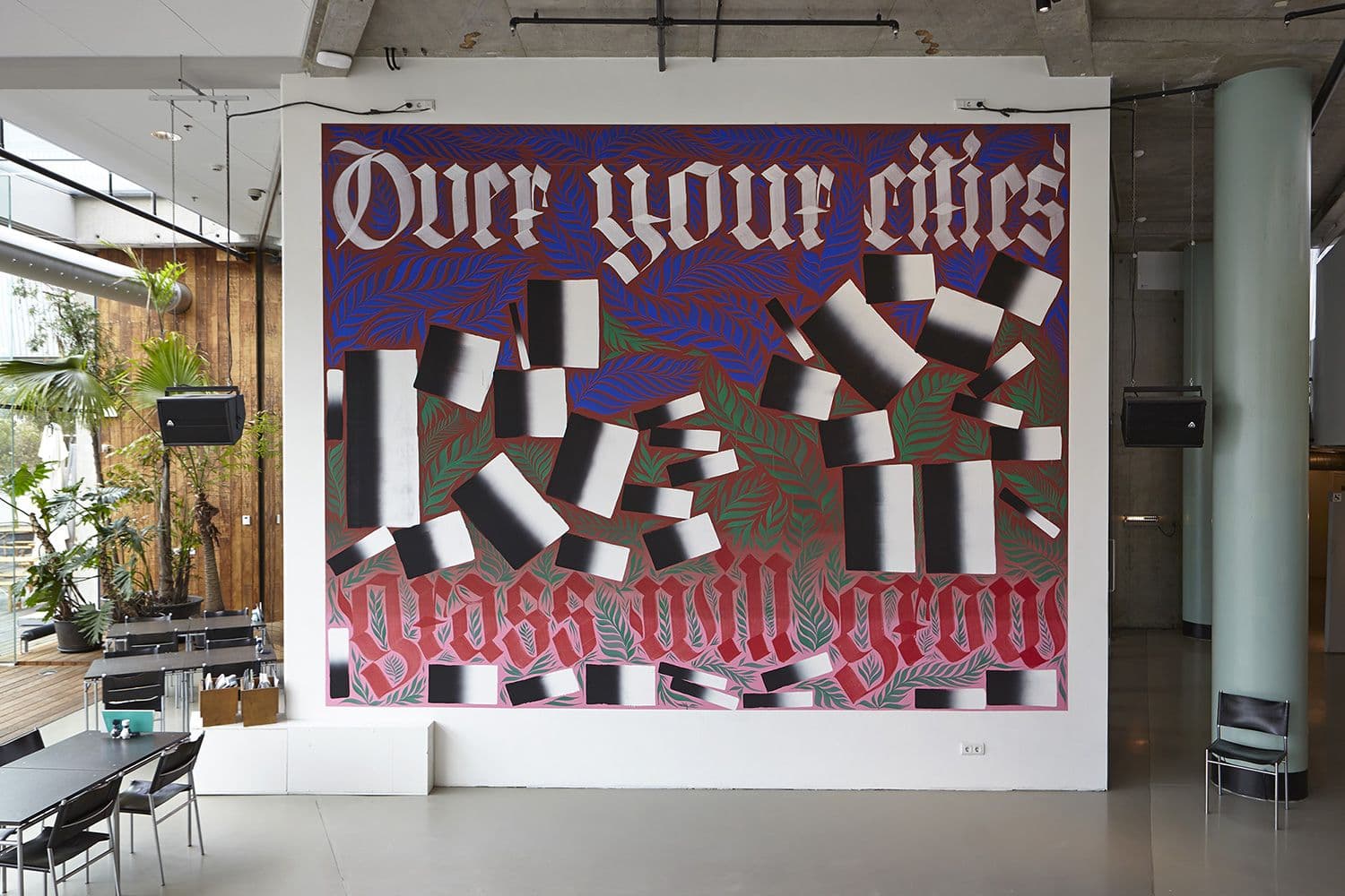  Job Wouters. Muurschildering #6. Foto Corriette Schoenaerts 