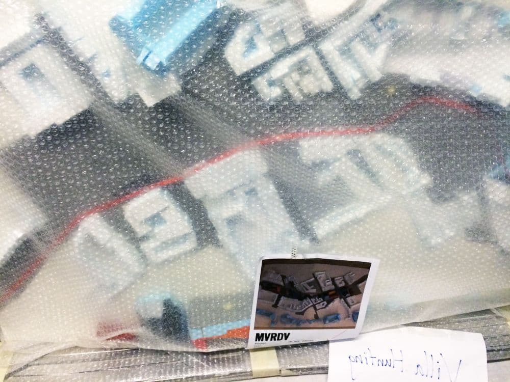 MVRDV archival materials. Photo George Oates. 