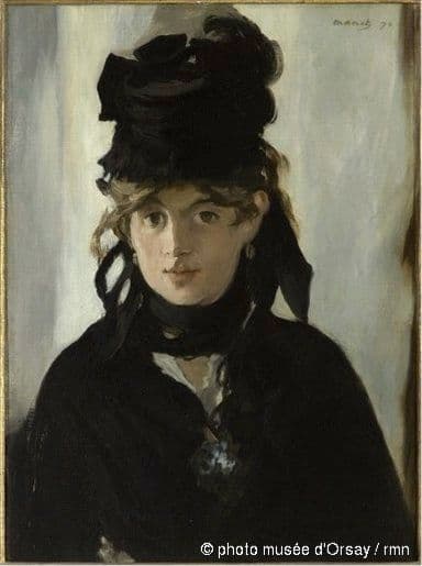 Edouard Manet, Berthe Morisot au bouquet de violettes, 1872 