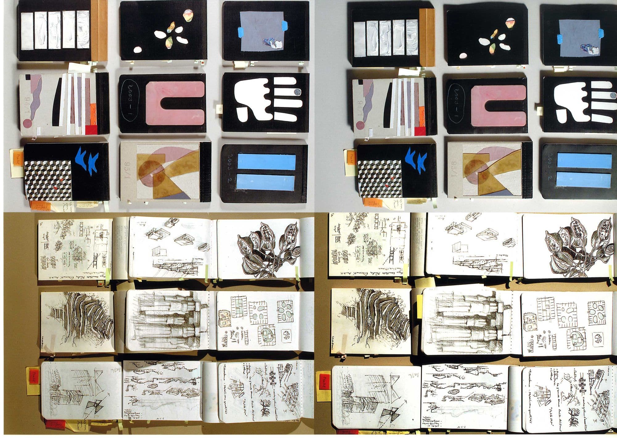 Notebooks Herman Hertzberger 