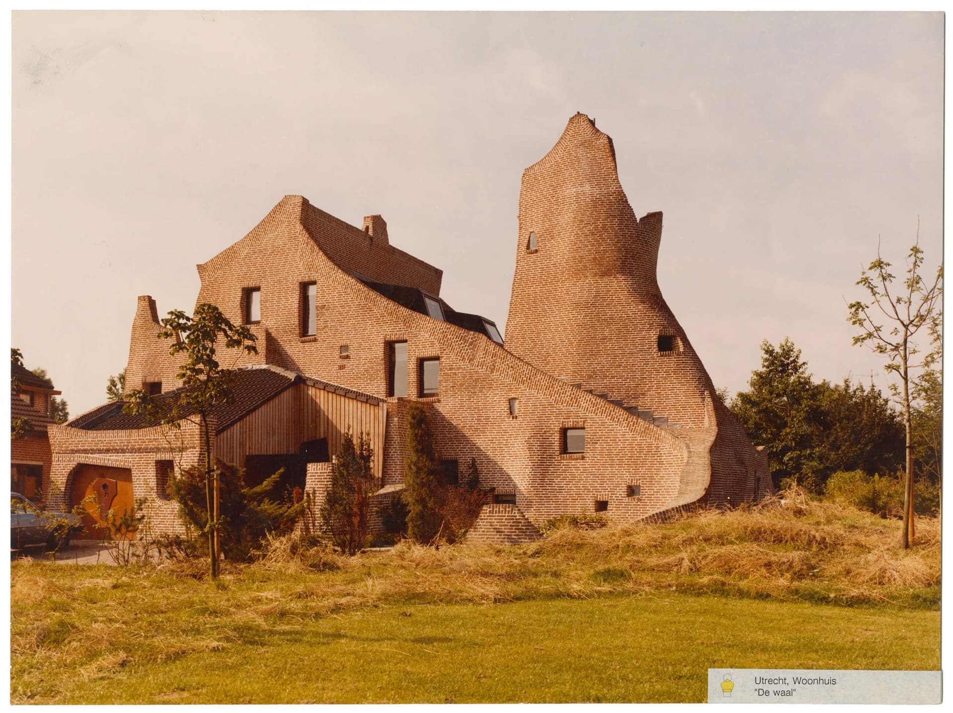 House De Waal, Utrecht, 1978-1980, after a design by Ton Alberts. Collection Het Nieuwe Instituut 