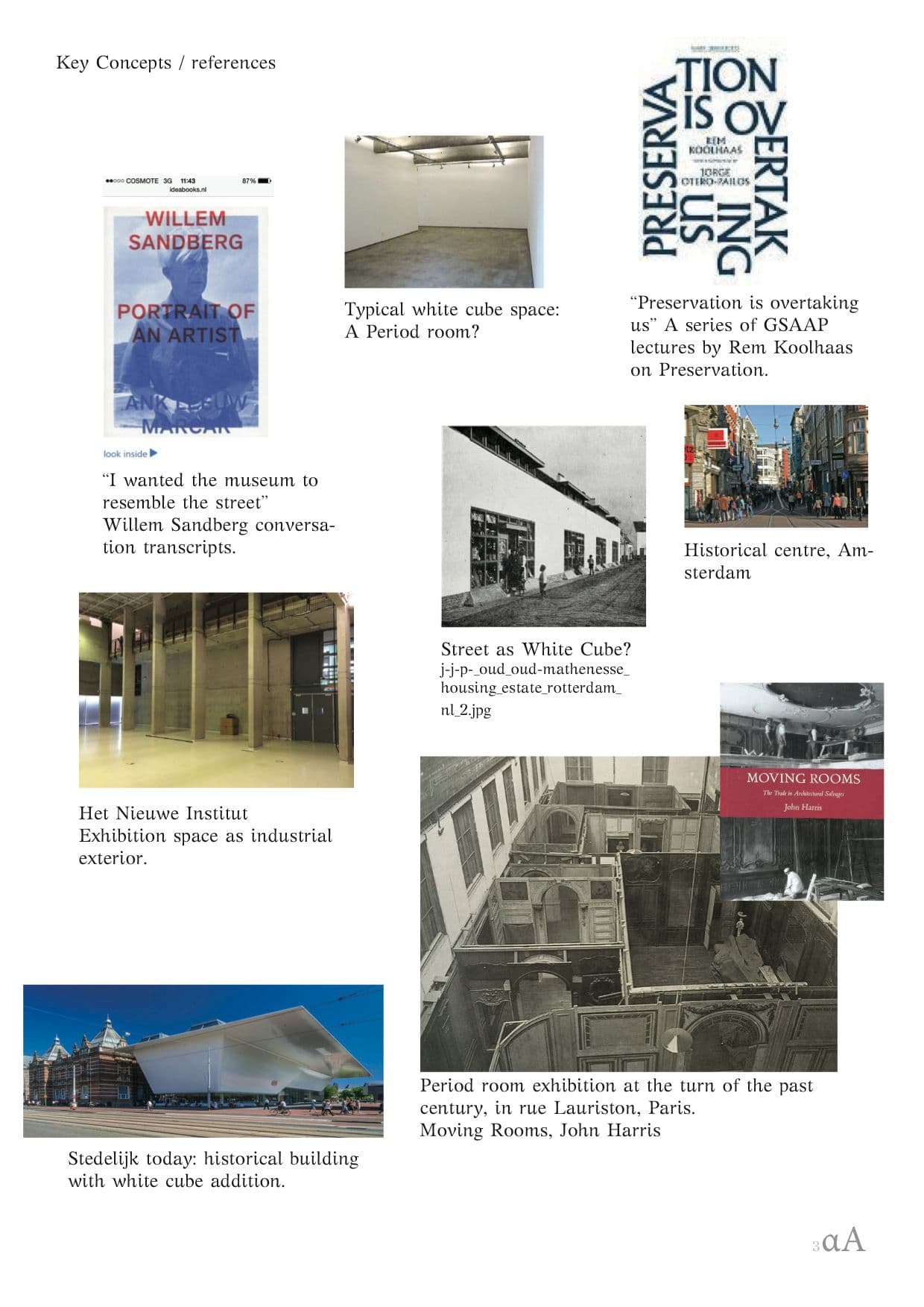 Ontwerpproces Andreas Angelidakis - '1:1 Stijlkamers' 