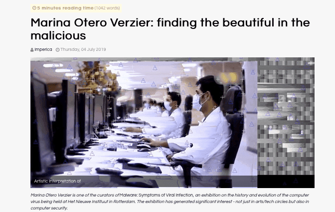 Imperica Malware Marina Otero Verzier 