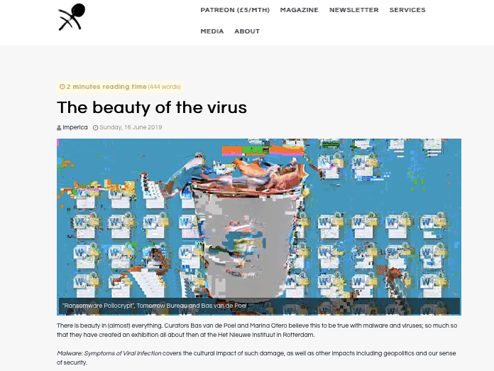 Imperica on Malware 2019