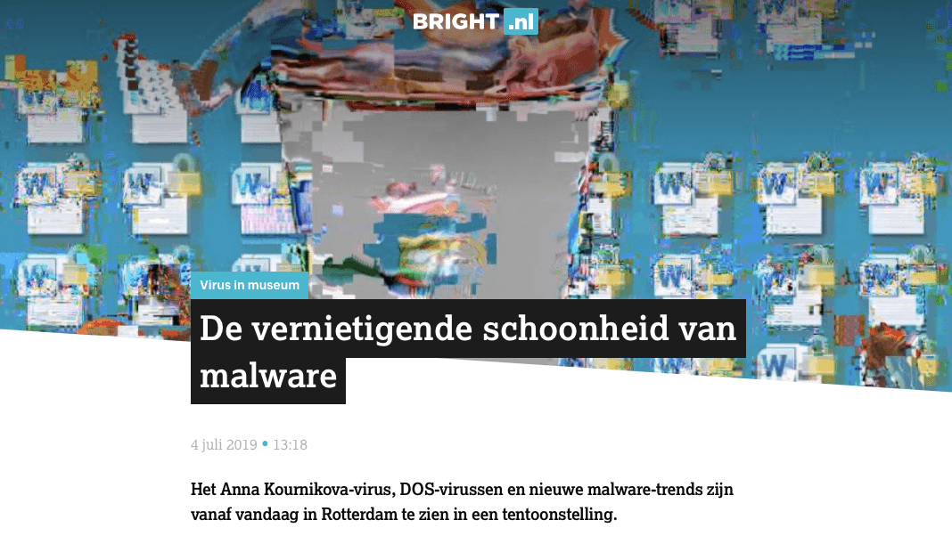 Bright about Malware clipping