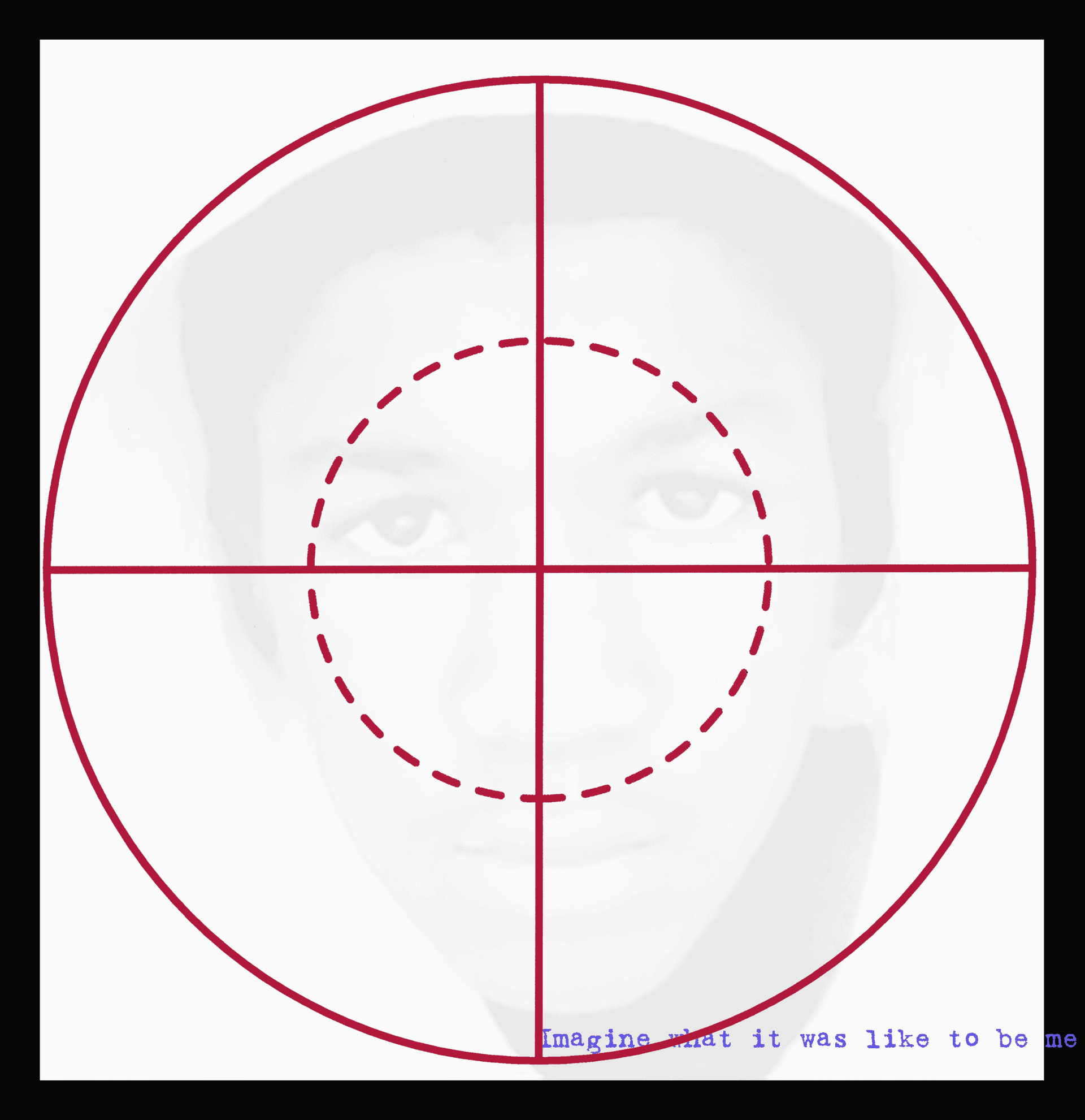 Imagine [Trayvon Martin], 2013. Adrian Piper. 