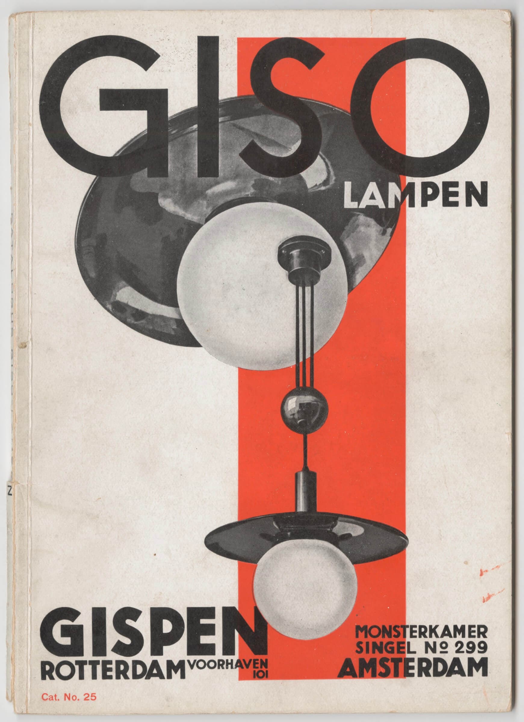 Gispen. Catalogus Giso lampen cat. no. 25, z.d. Collectie Het Nieuwe Instituut, GISP 23 