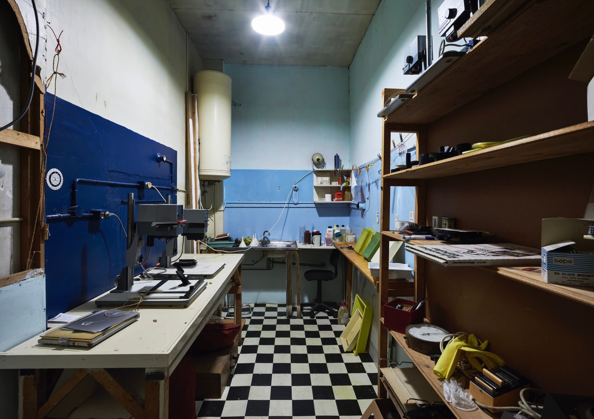 Poortgebouw. Third floor - Dark room. Photo by Johannes Schwartz 