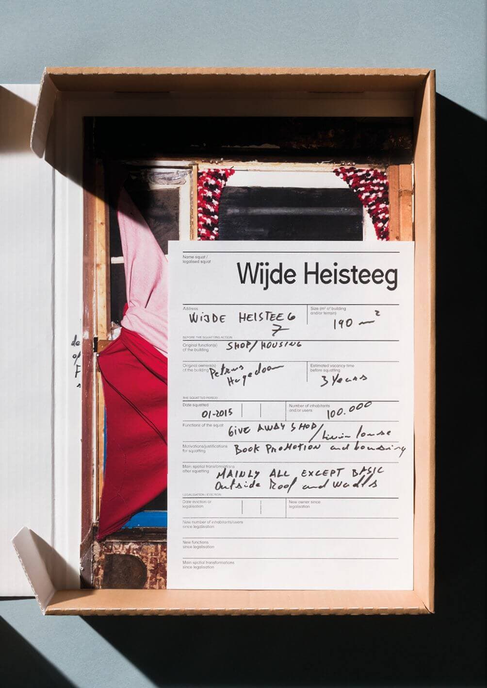 Wijde Heisteeg. Publication: Architecture of Appropriation. On Squatting as Spatial Practice. Photo Johannes Schwartz. 