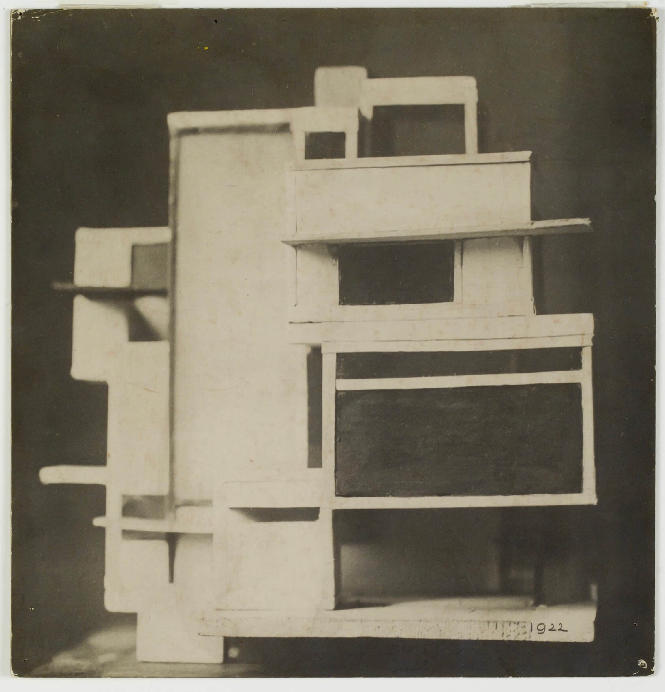 Theo Van Doesburg, Maquette van Maison d'Artiste, 1923, Collectie Het Nieuwe Instituut, gift Van Moorsel 