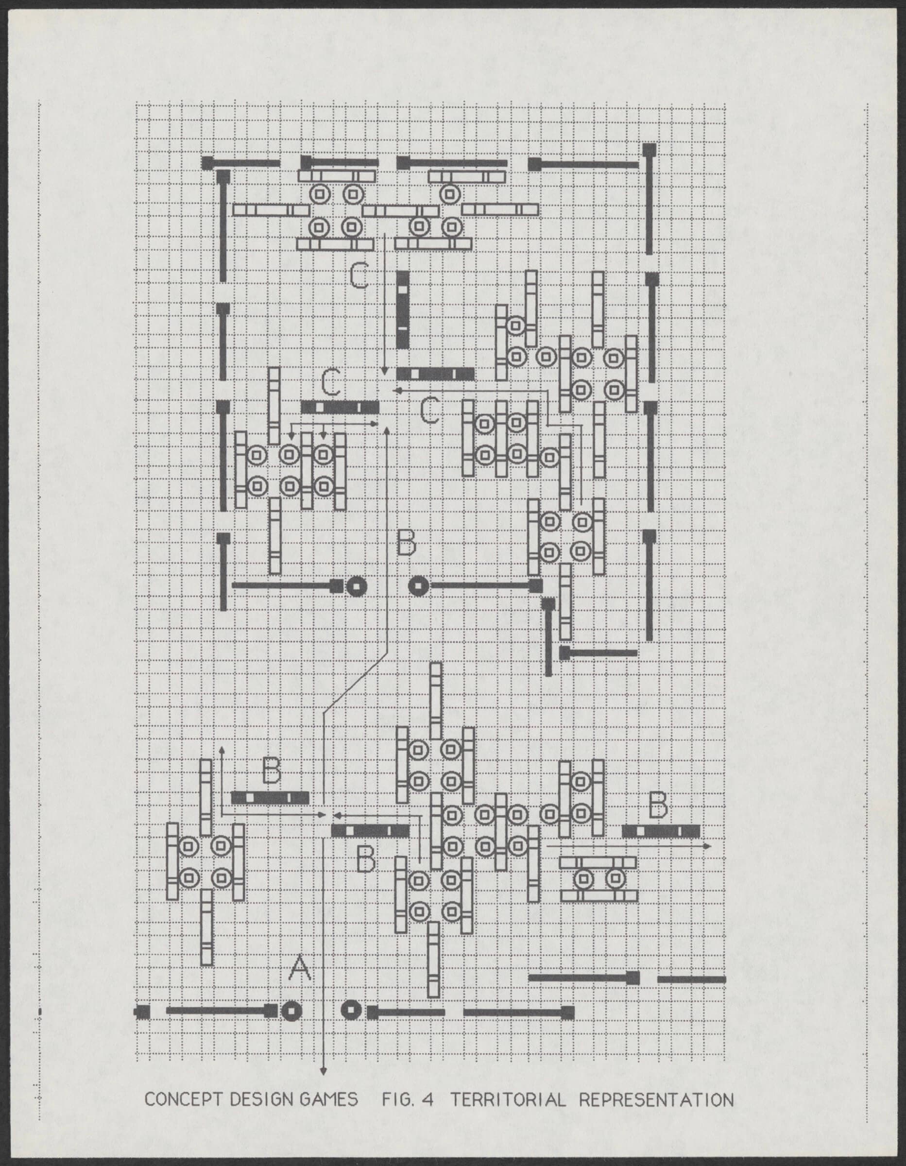 J. Habraken, ‘Concept Design Games: Design games for Experimentation in Design Theory and Methodology’, 1986-1987. Collectie Het Nieuwe Instituut, HABR 30  