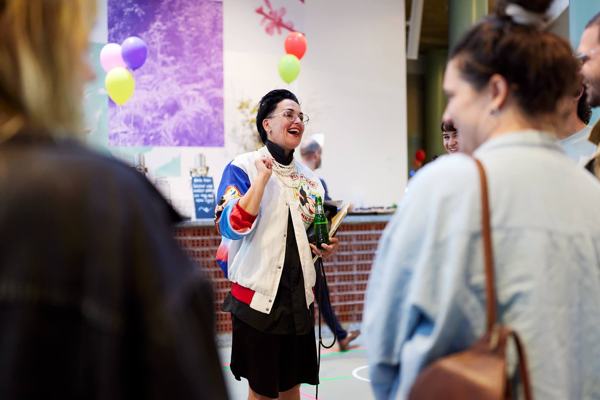 Opening ‘De architectuur van een wondere wereld’, 4 september 2021 in Het Nieuwe Instituut. Foto: Aad Hoogendoorn.  