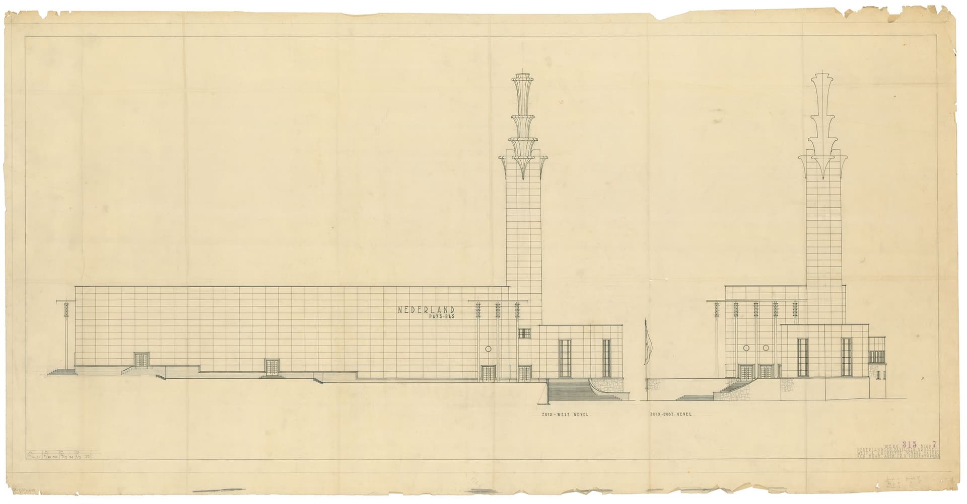  D. Roosenburg. Dutch pavilion Brussels, 1935. Collection Het Nieuwe Instituut, ROOX 267-5 