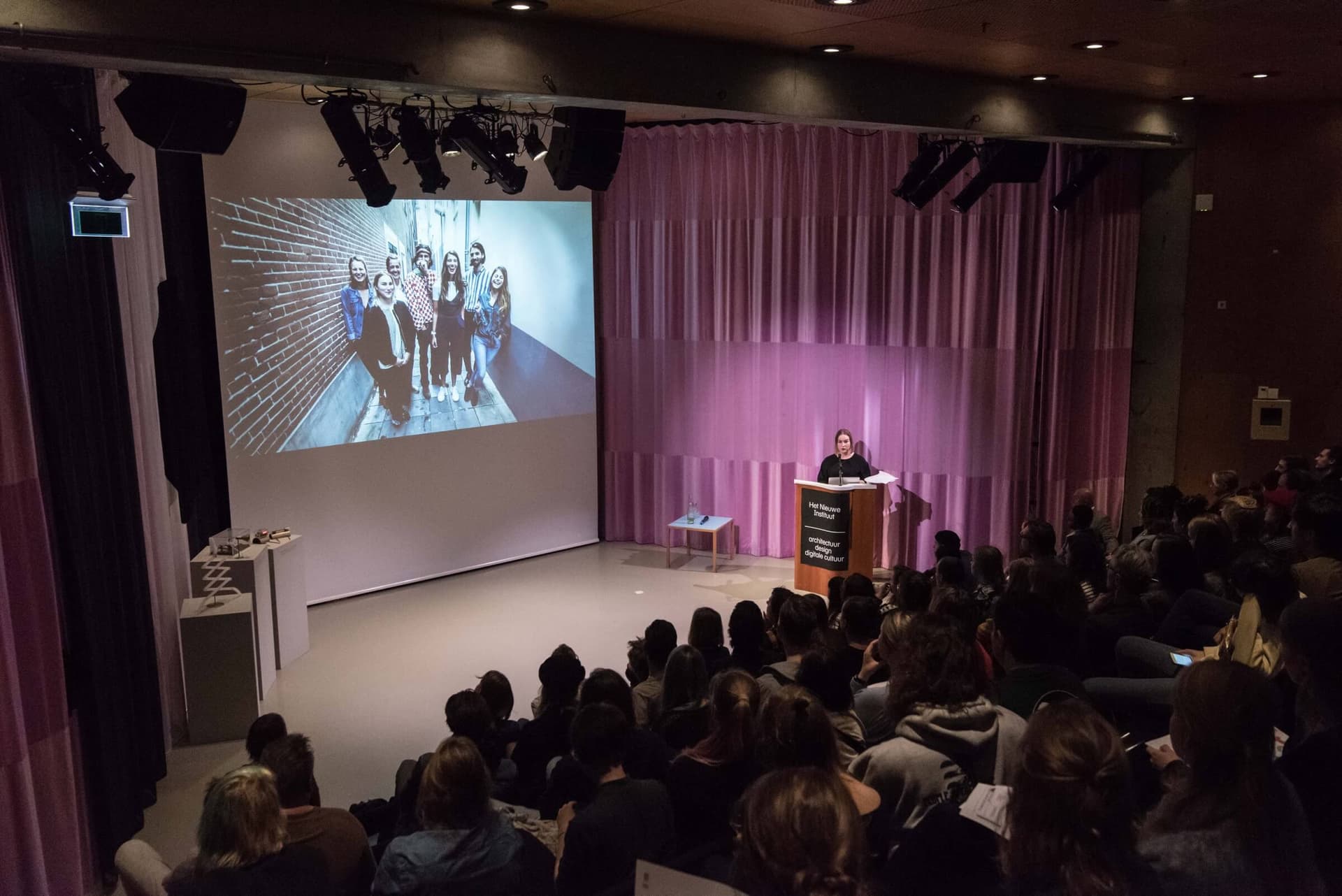 Presentation Roos Groothuizen, 23 November 2017. Photo: Hans Tak. 