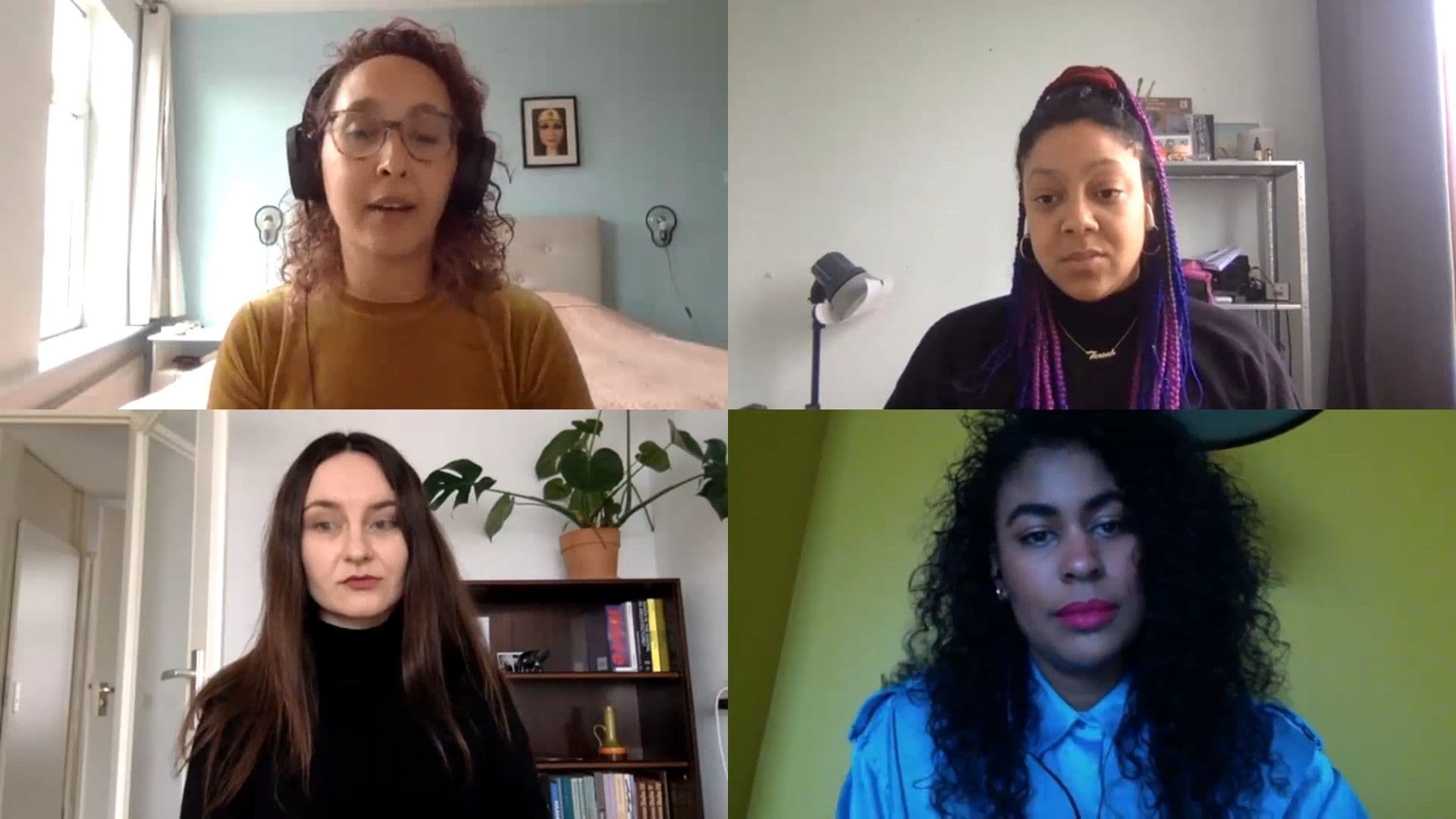 Jelena Barišić, Hasna El Maroudi, Sheree Lenting, Tarona Leonora. 