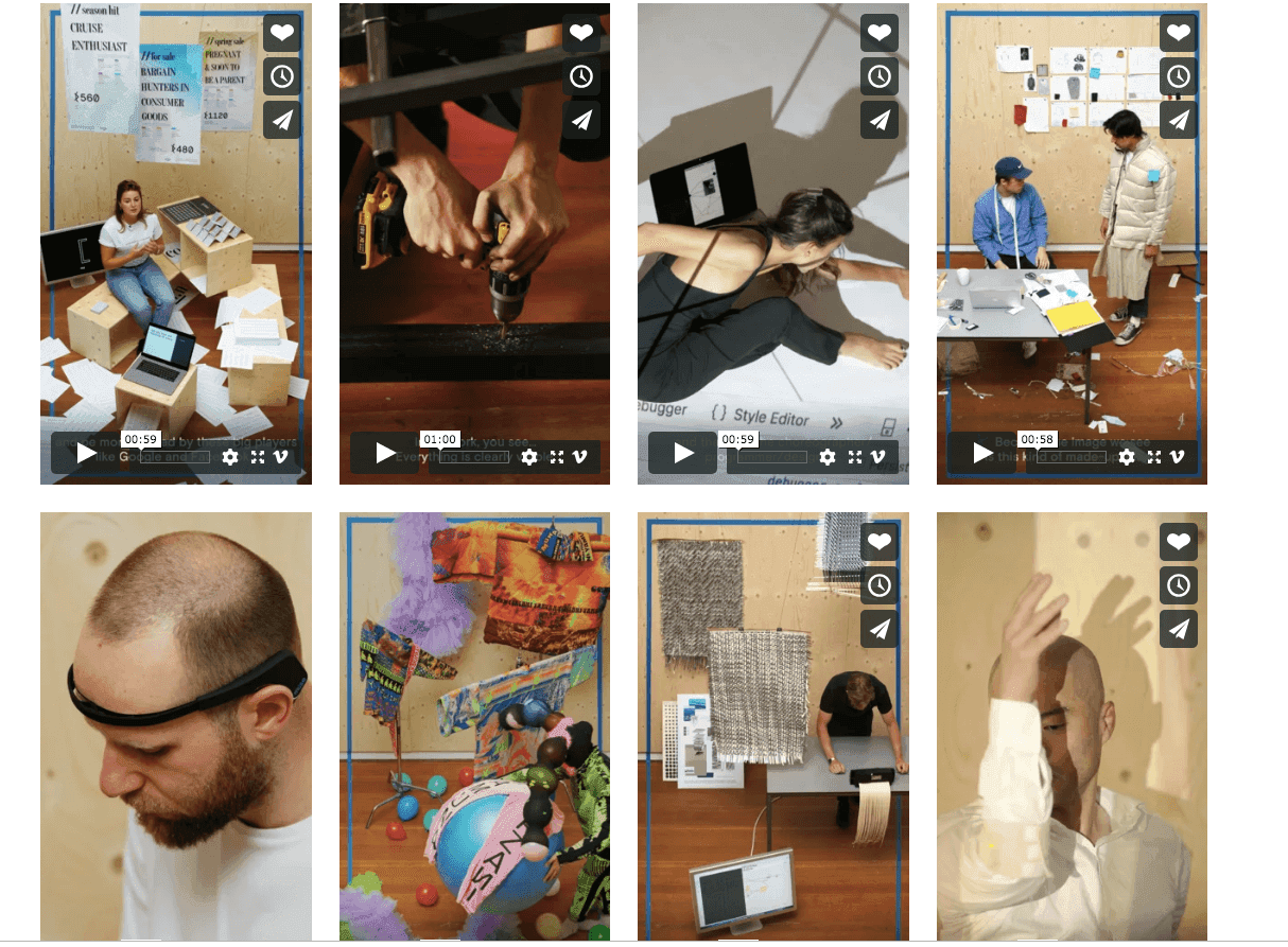 Talent Platform, Creative Industries Fund NL, screenshot website 