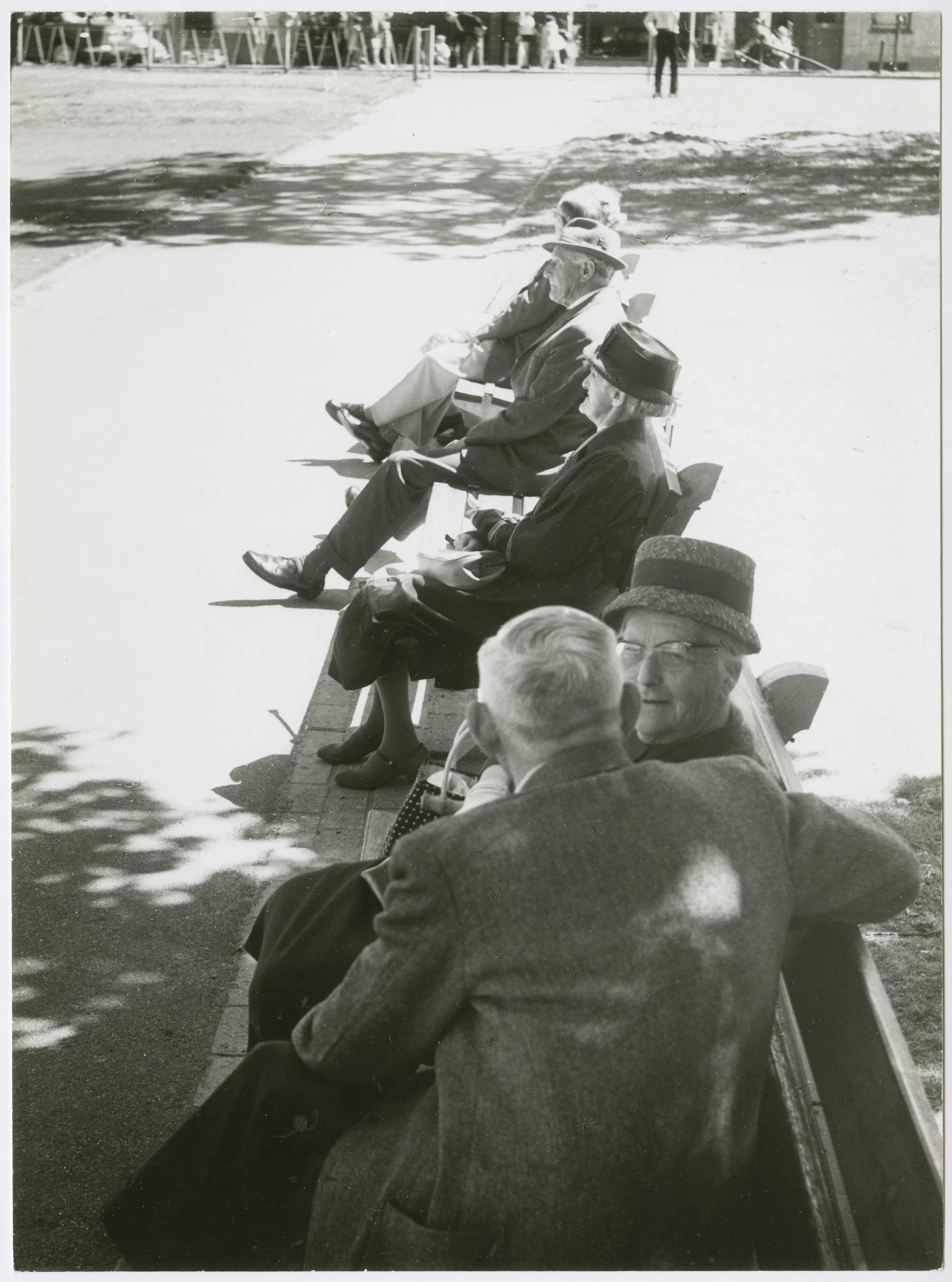  Pensioners in the community, c.1965. Client: Stichting Goed Wonen. Photo: Wouter van Heusden. Collection: Het Nieuwe Instituut, SGWO f3-2 