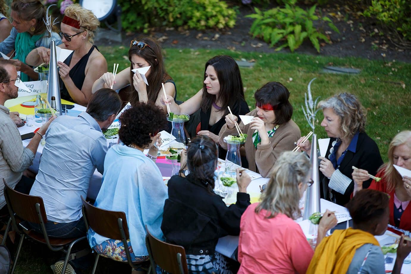 Chromatic Dinner 2018  / Het Nieuwe Instituut – Photo: Aad Hogendoorn 