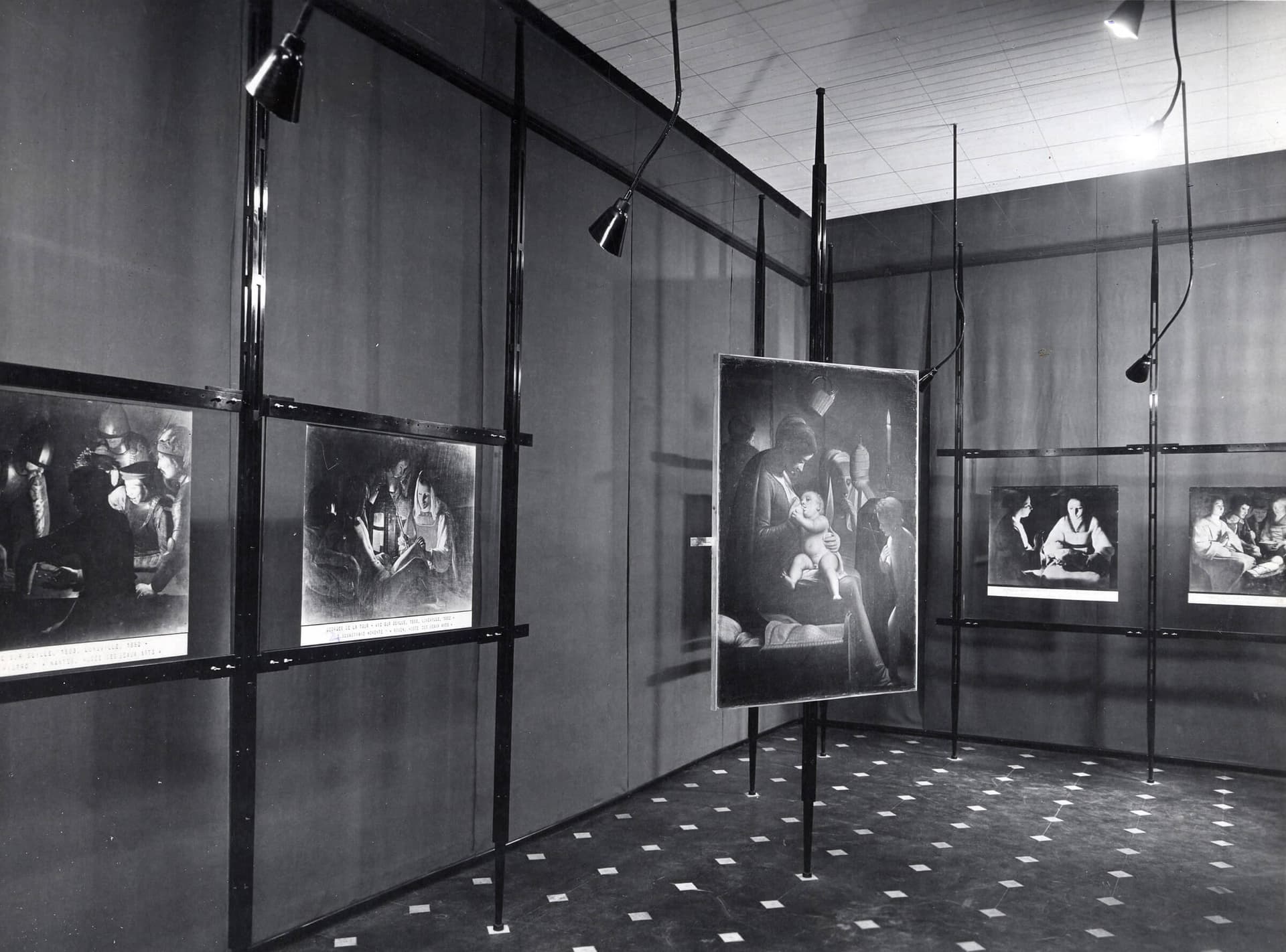 Franco Albini, renovation of Palazzo Bianco gallery space, Genova, 1949-51. Photo © Fondazione Franco Albini     