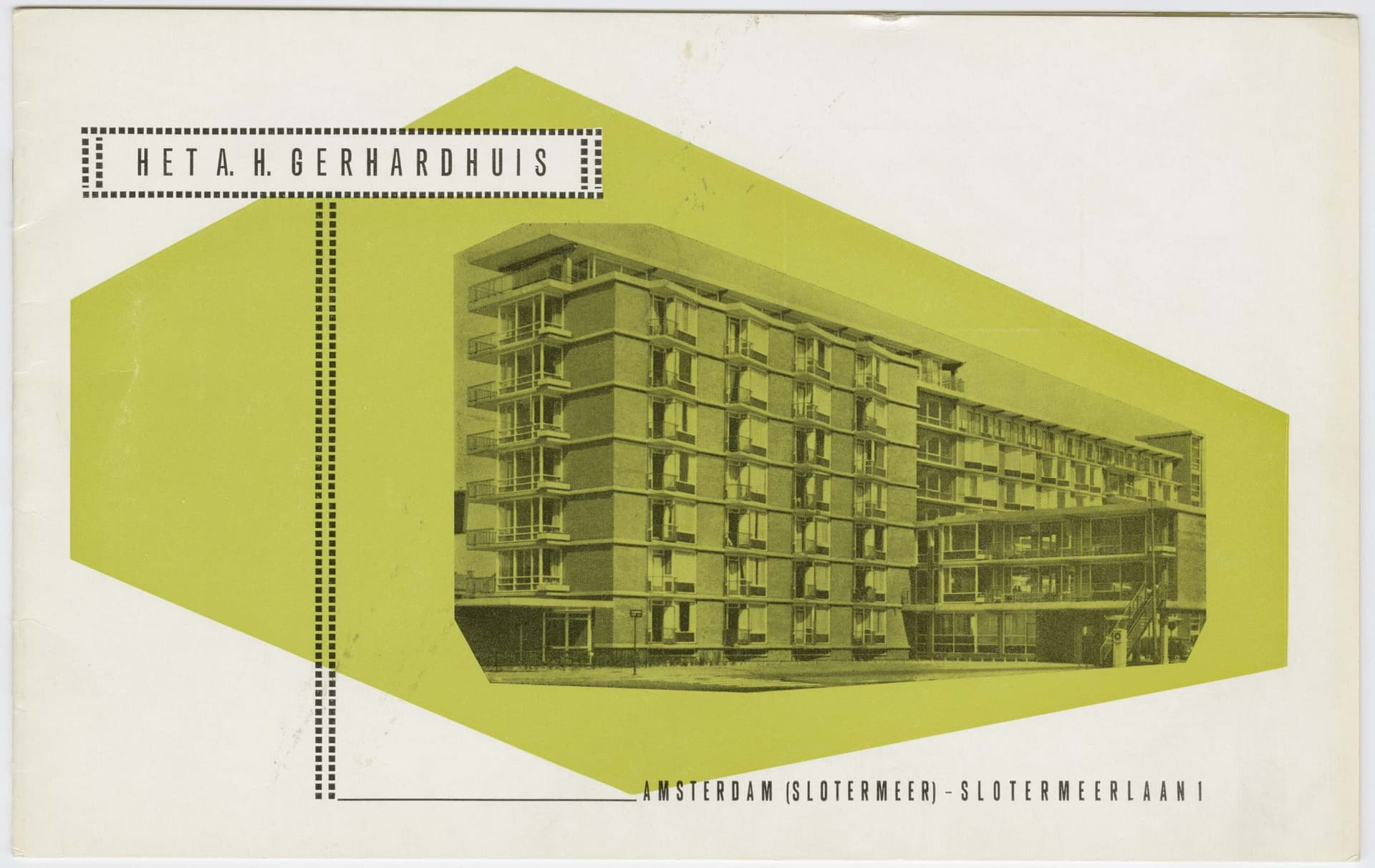  W. van Tijen, Gerhardhuis, Amsterdam, ca. 1959. Opdrachtgever: A.H. Gerhardstichting. Collectie Het Nieuwe Instituut, TIJX d25-1