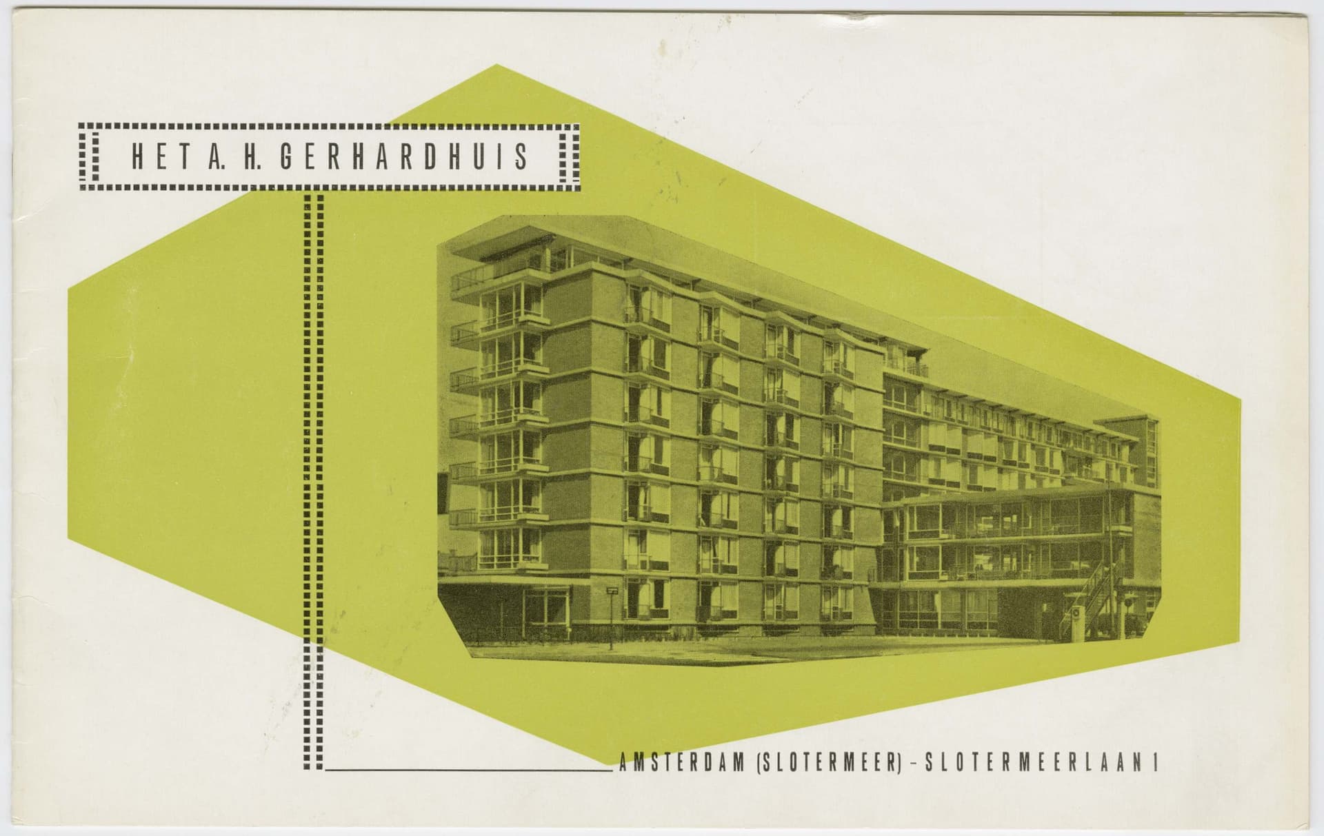  W. van Tijen, Gerhardhuis, Amsterdam, ca. 1959. Opdrachtgever: A.H. Gerhardstichting. Collectie Het Nieuwe Instituut, TIJX d25-1