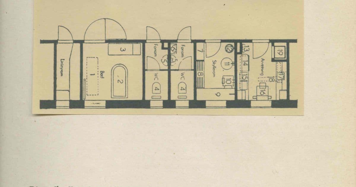  Oudenliedenzorg in Noorwegen, 1949. Collectie Het Nieuwe Instituut, TIJX d39-n 