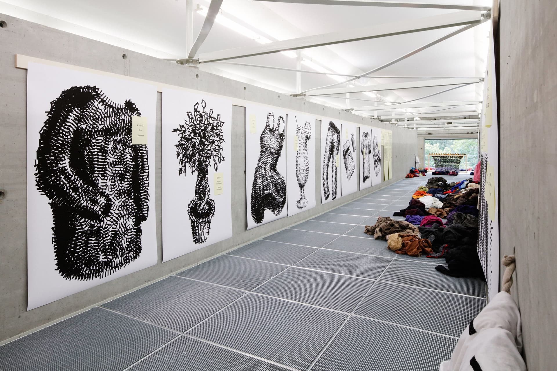 Fashion Data. Illustraties van Rudy Guedj. Foto Johannes Schwartz. 