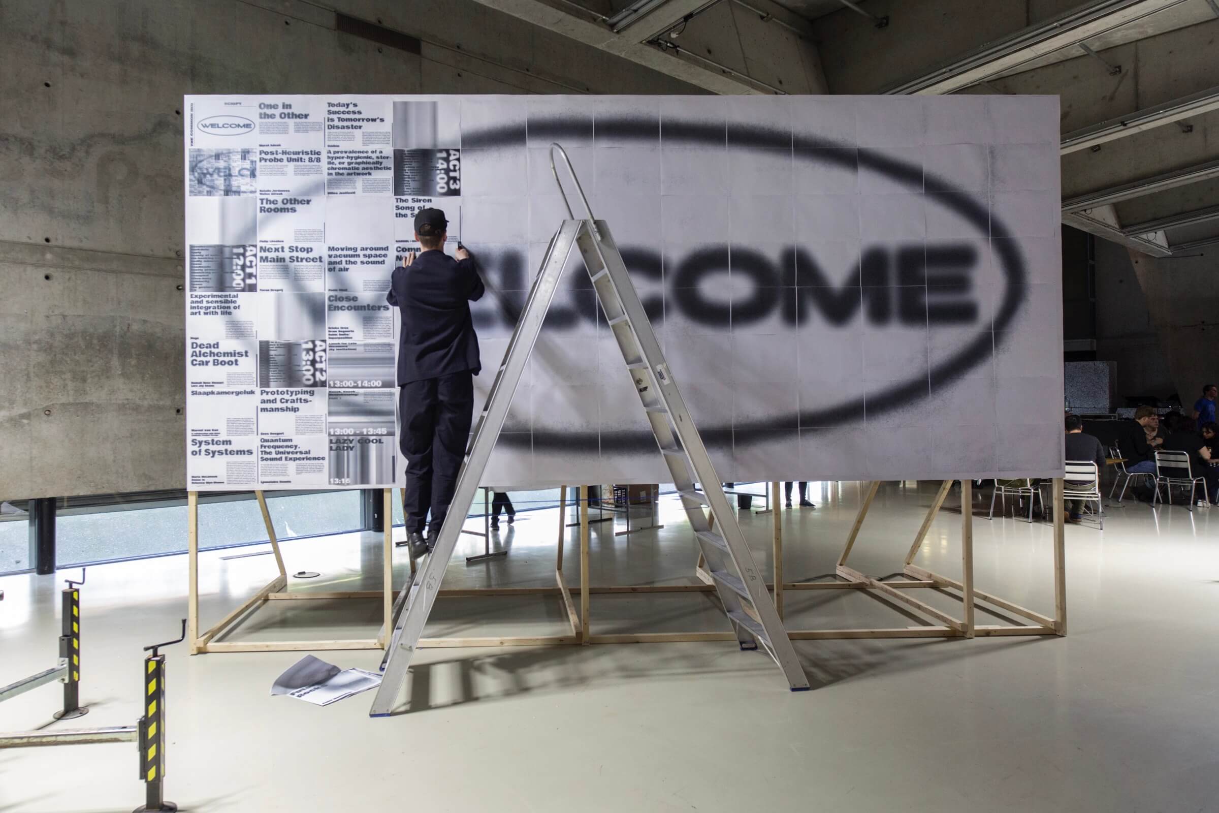 The Common Inn on 18 April 2019 at Het Nieuwe Instituut. Photo: Franziska Müller Schmidt.