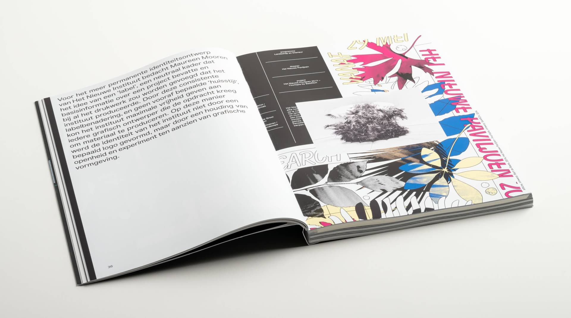Spread uit Expanding Bodies: Contesting Design at Het Nieuwe Instituut 