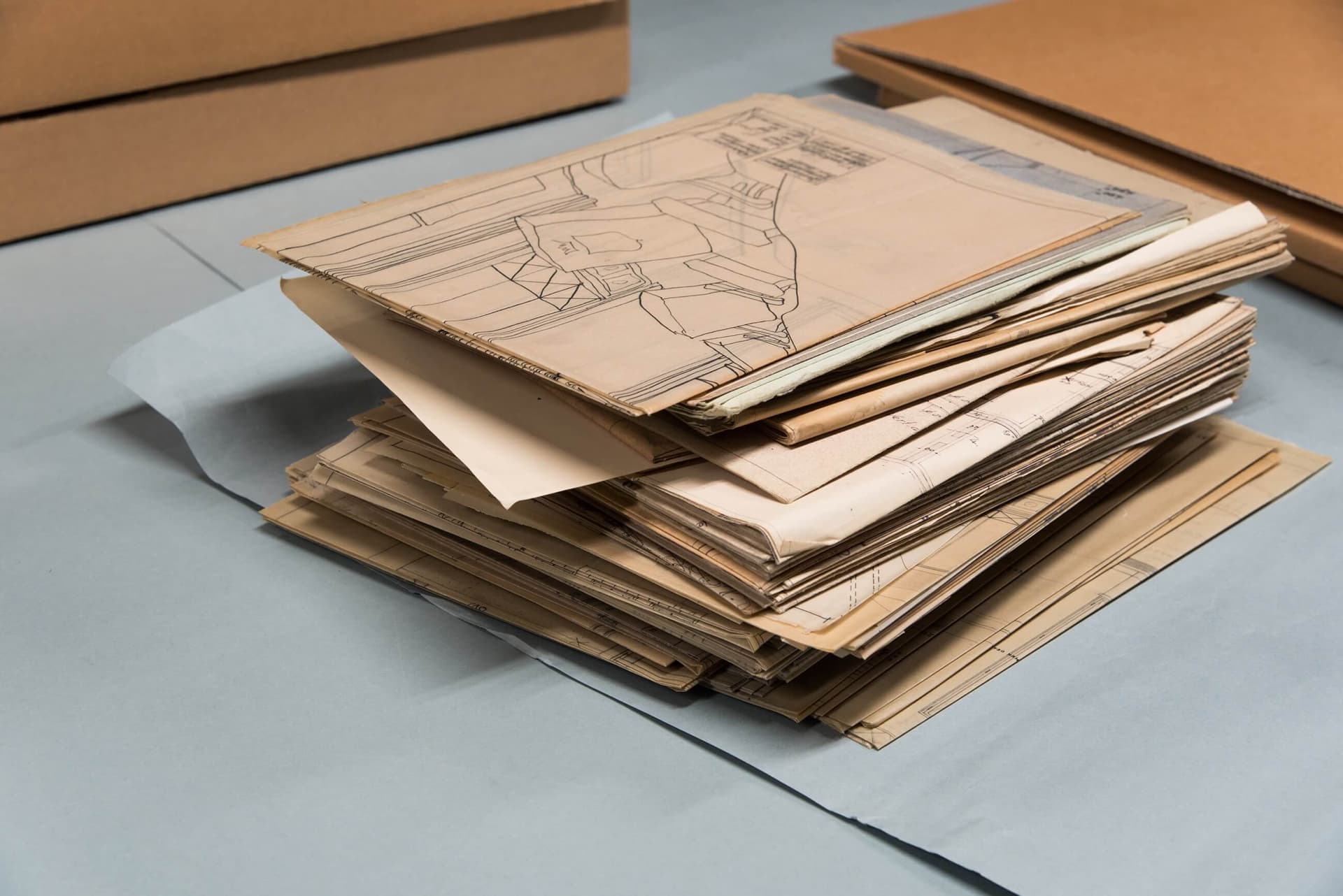 Archief J.J. van der Linden, 1933-1986. Collectie Het Nieuwe Instituut. 