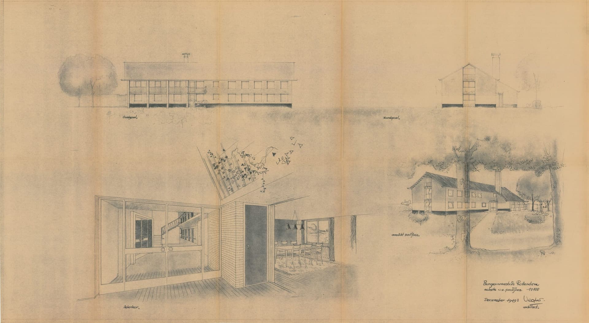 J. Vegter, Gereformeerd Burgerweeshuis, Rotterdam, 1949-1956. Archief: J.J.M. Vegter, dossier Gereformeerd Burgerweeshuis Rotterdam 